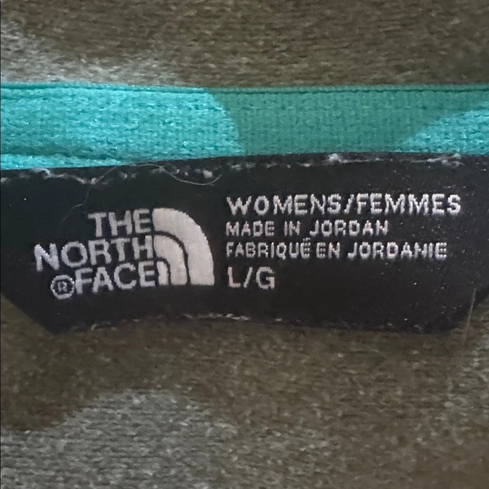 The North Face Mezzaluna fleece Hoodie size Large